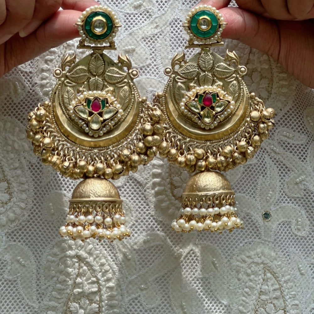 Antique Jhumkas - Sultana