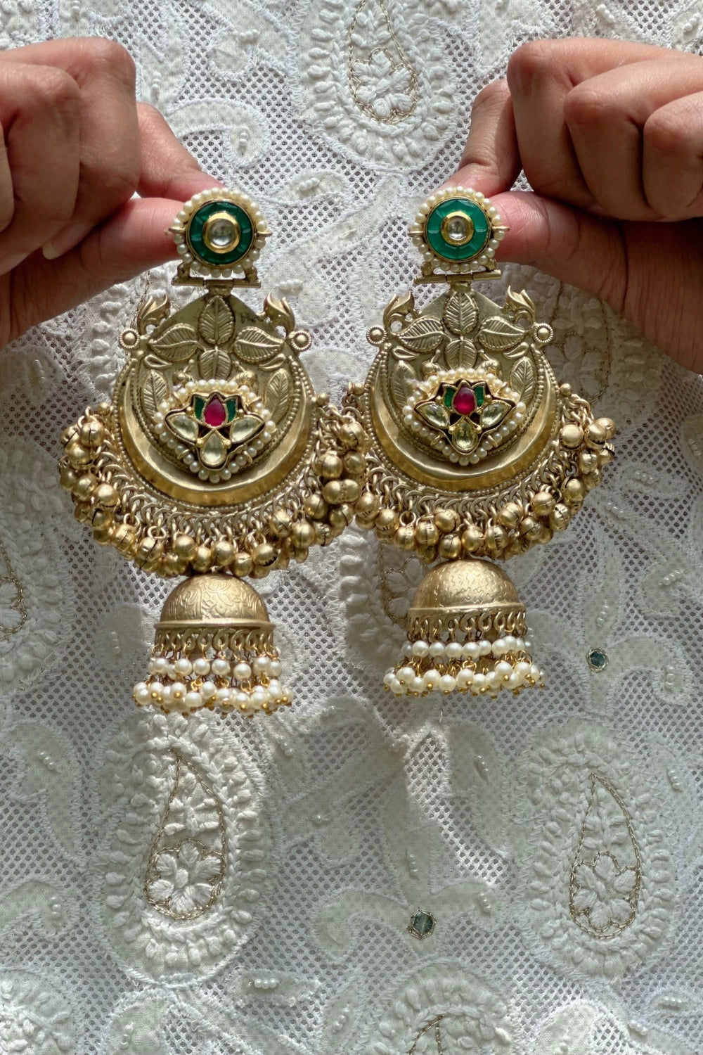Antique Jhumkas - Sultana