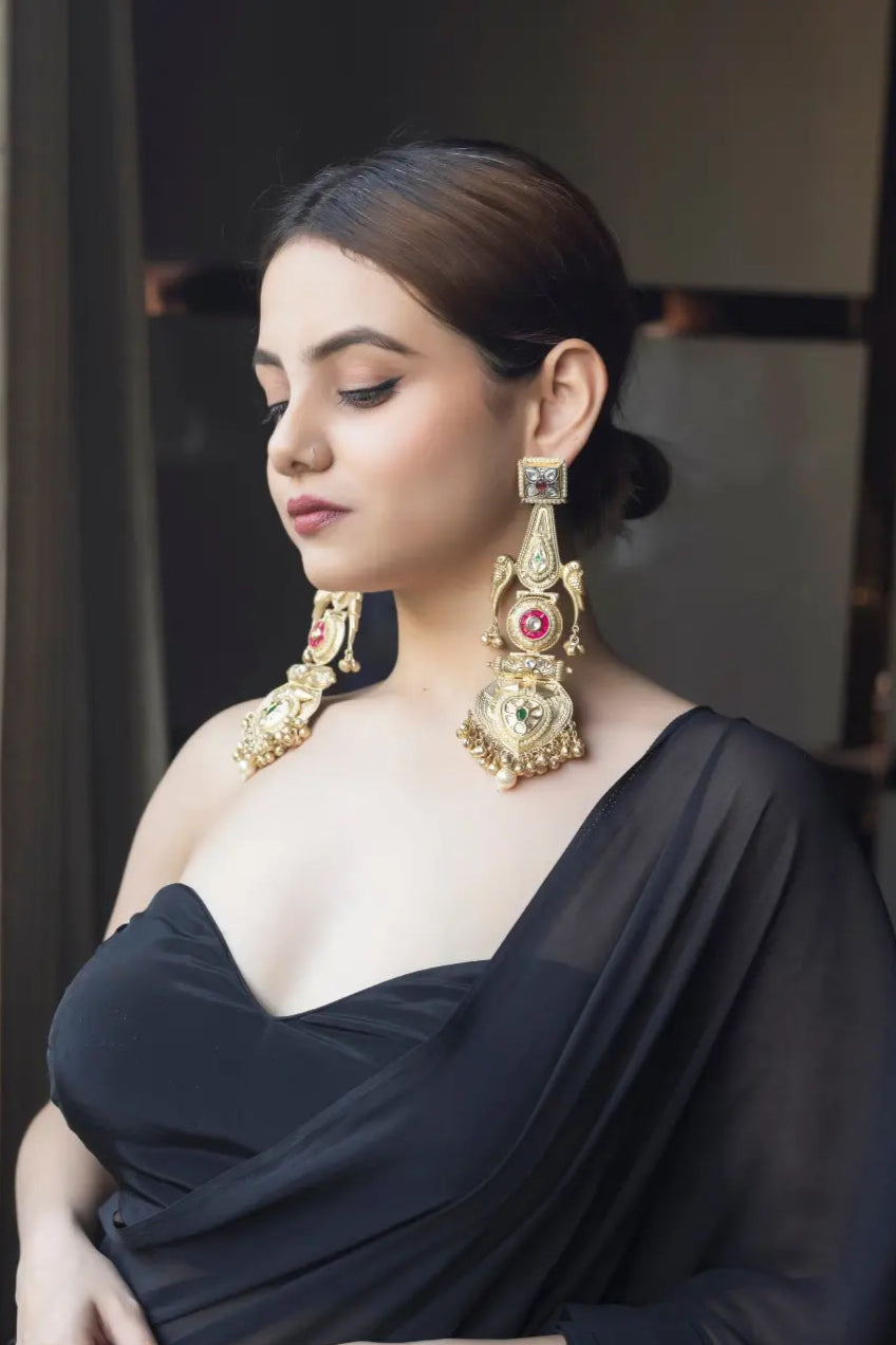 Antique Long Earrings
