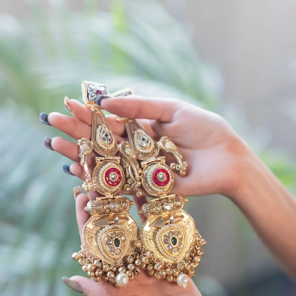 
                      
                        Antique Long Earrings
                      
                    