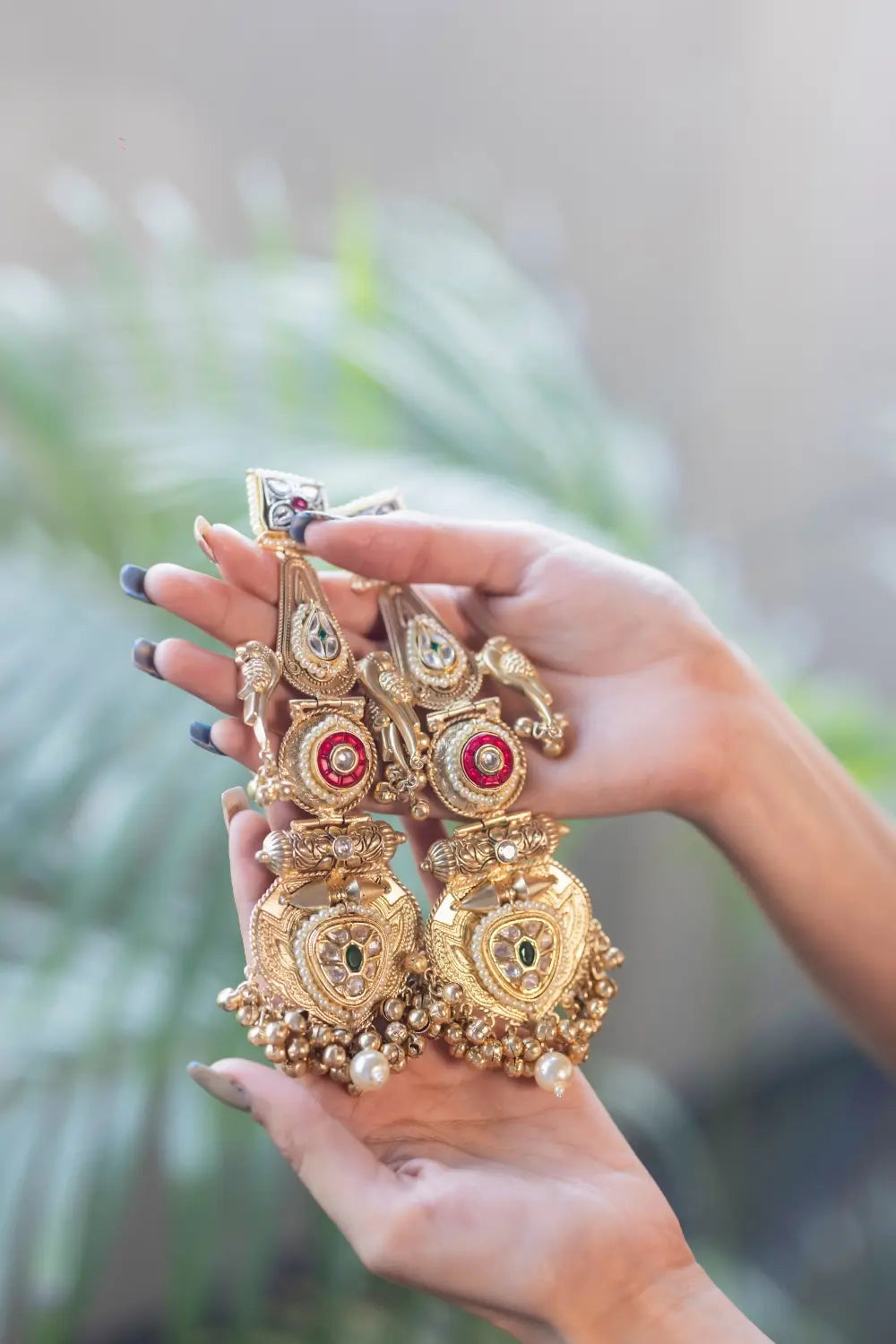 Antique Long Earrings