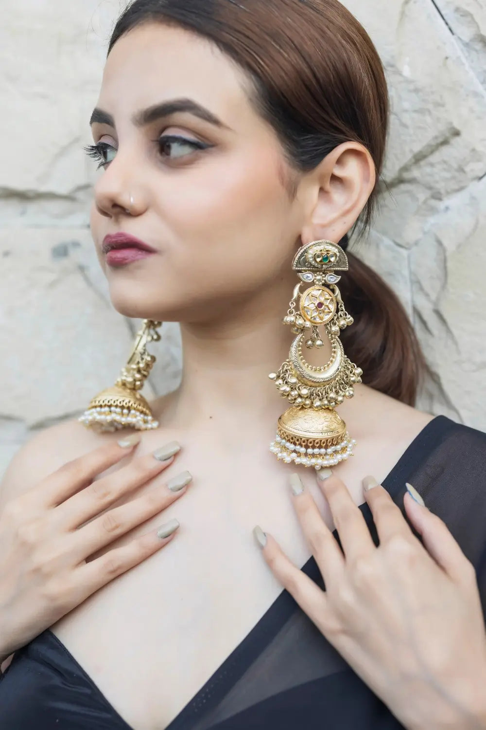 Antique Long Jhumkas