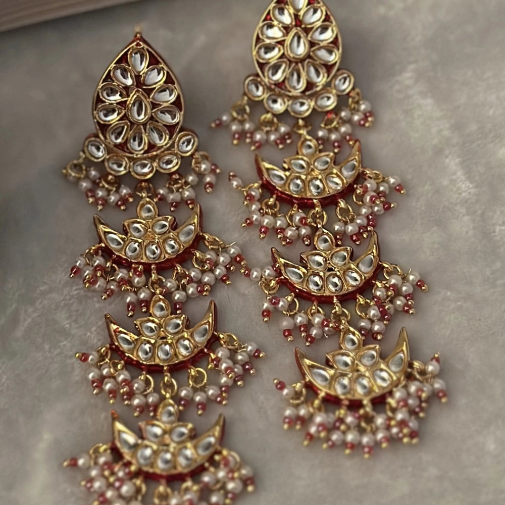 
                      
                        Kundan Earrings - Sultana
                      
                    