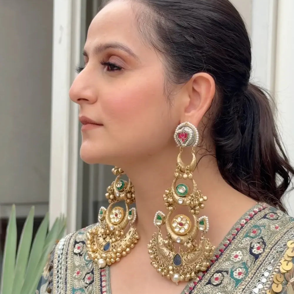 Antique Long Earrings