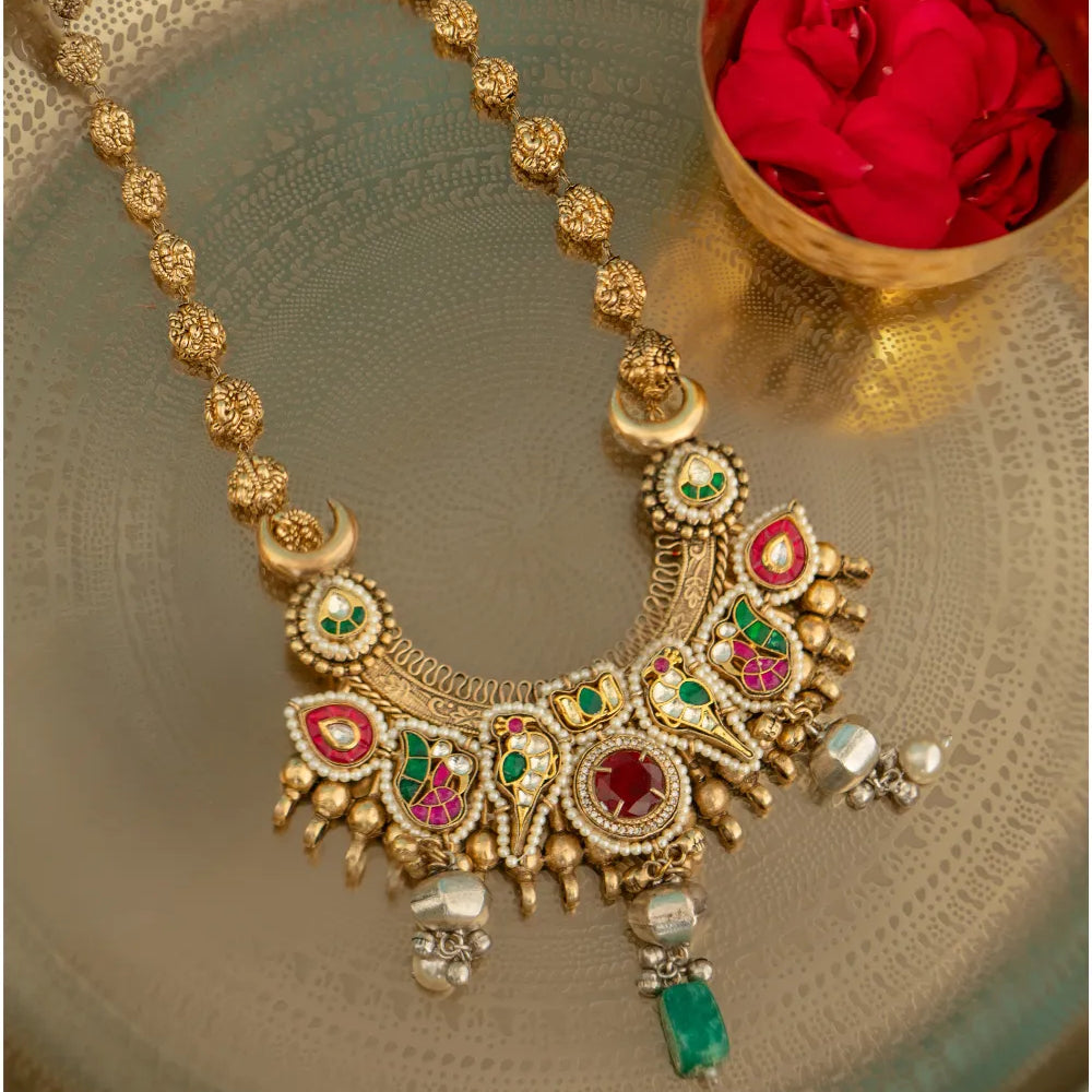 
                      
                        Traditional Motif Necklace
                      
                    