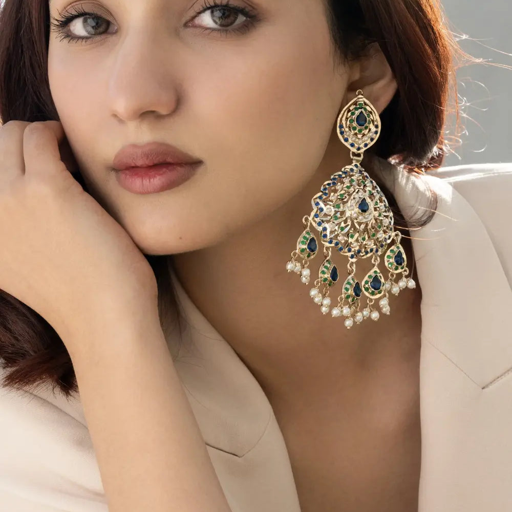Jadau Statement Earrings