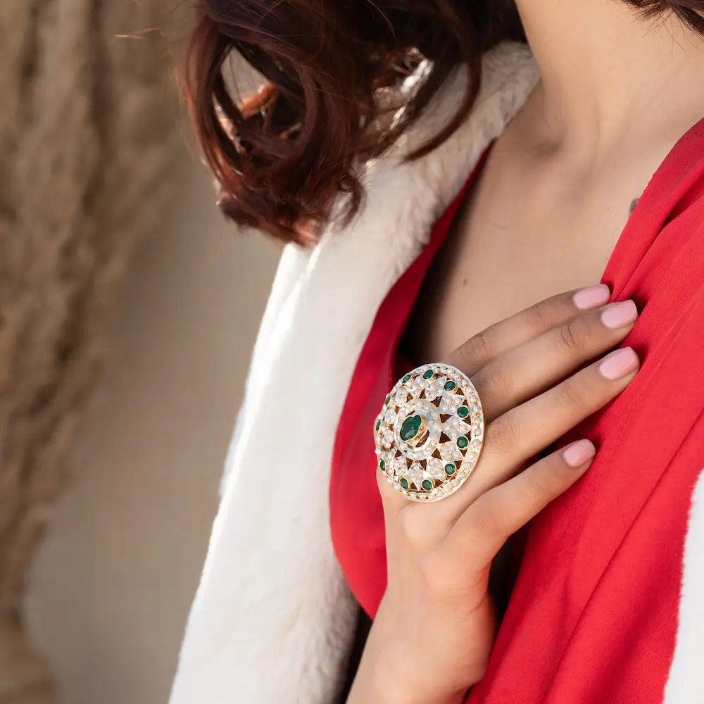 Jadau Statement Ring