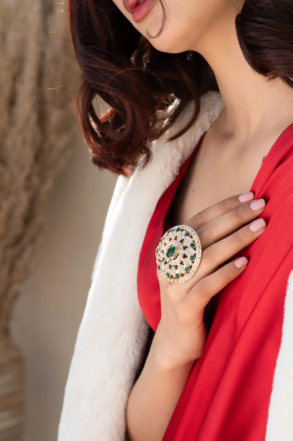 Jadau Statement Ring