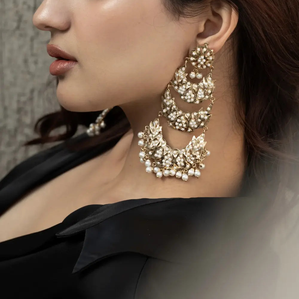 Jadau Statement Earrings