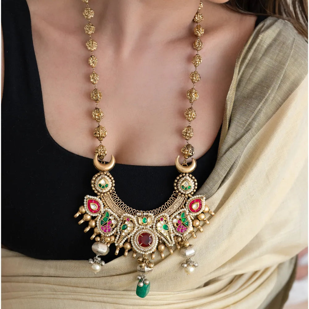 Traditional Motif Necklace