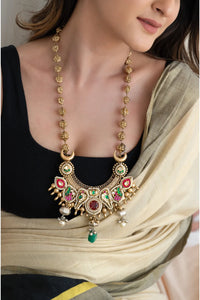 Traditional Motif Necklace