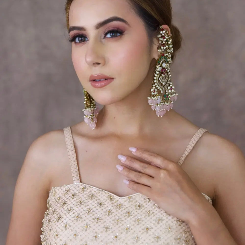 
                      
                        Antique Sahara Jhumka Earrings
                      
                    