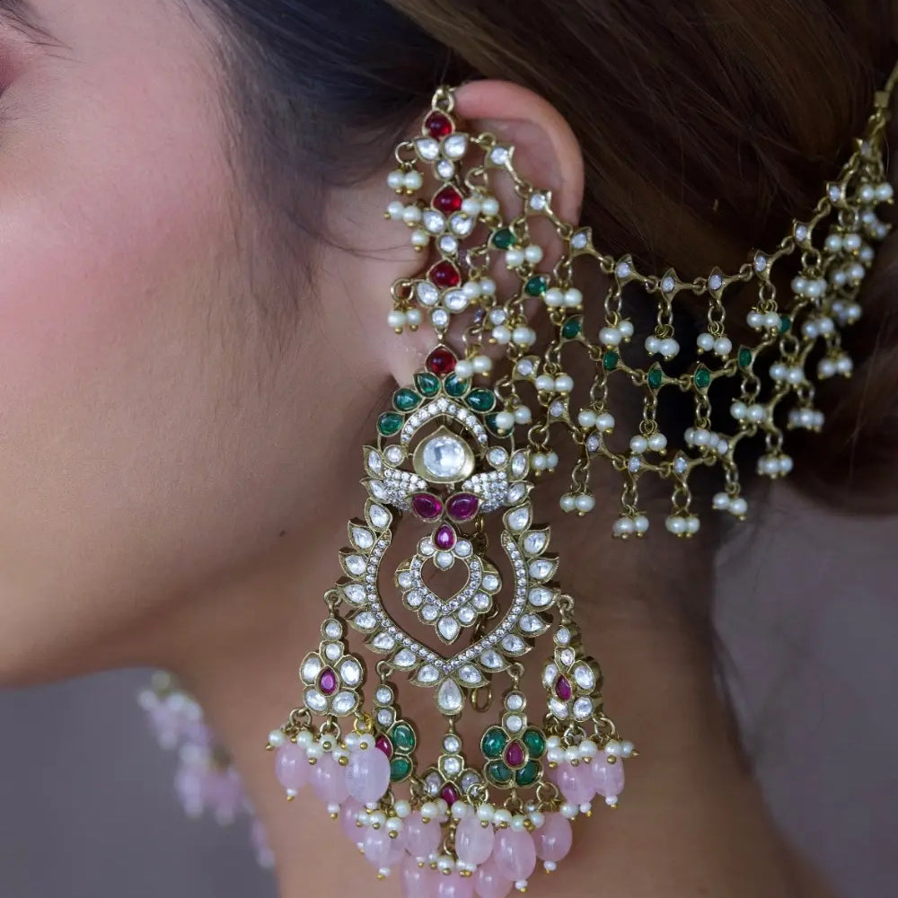 
                      
                        Antique Sahara Jhumka Earrings
                      
                    