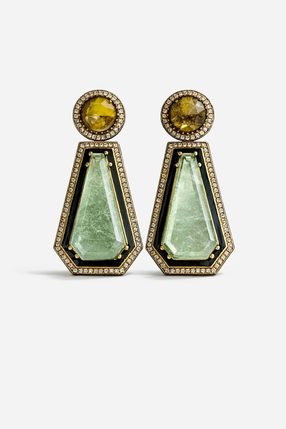 Glamorous Emerald Drops