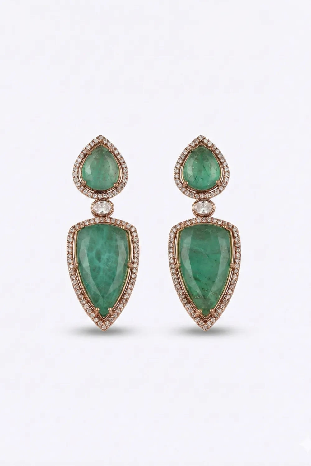 Dazzling Mint Green Drops